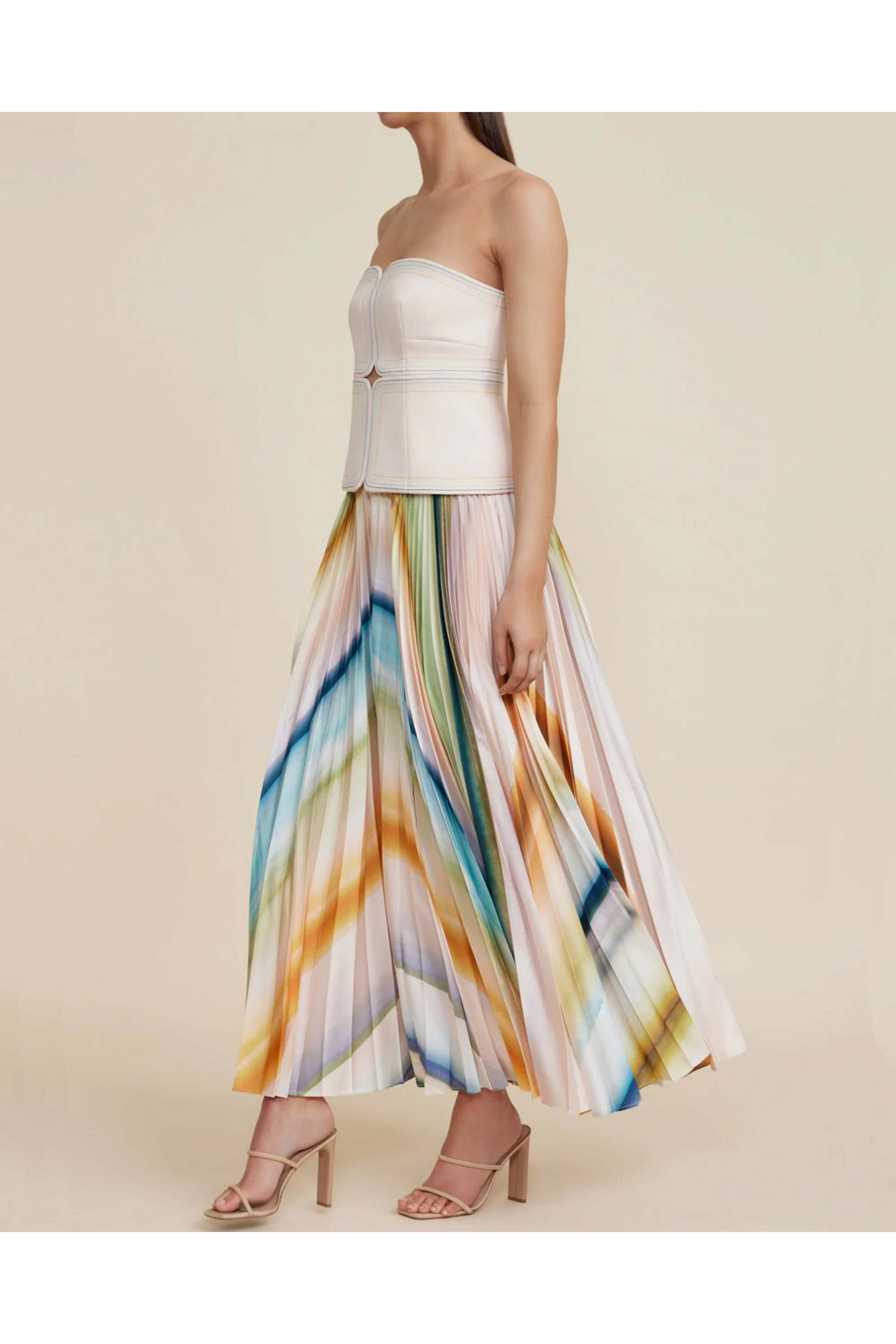 Acler - Watercolor Avonlea Midi Dress