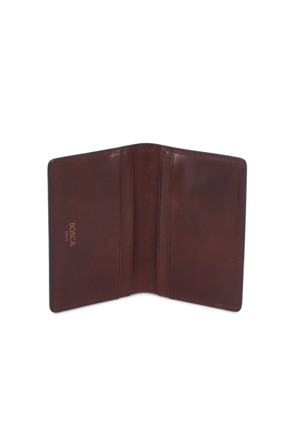 Bosca - Dark Brown Calling Card Case