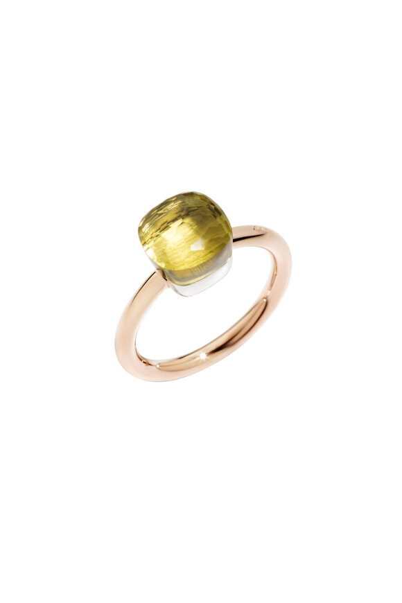 Pomellato Nudo Lemon Quartz Ring