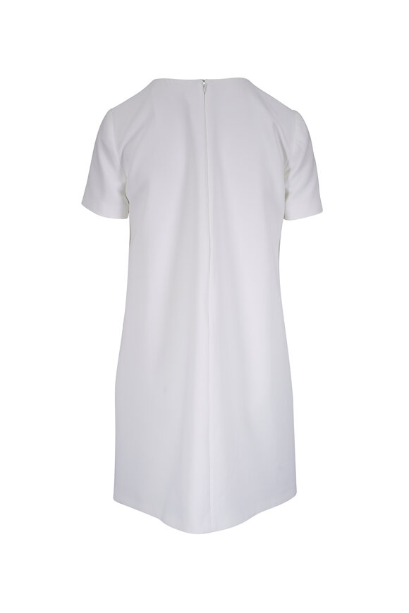 draped mini dress with sleeves Haleia Long Sleeve Draped Mini Dress – Skadala Turkey