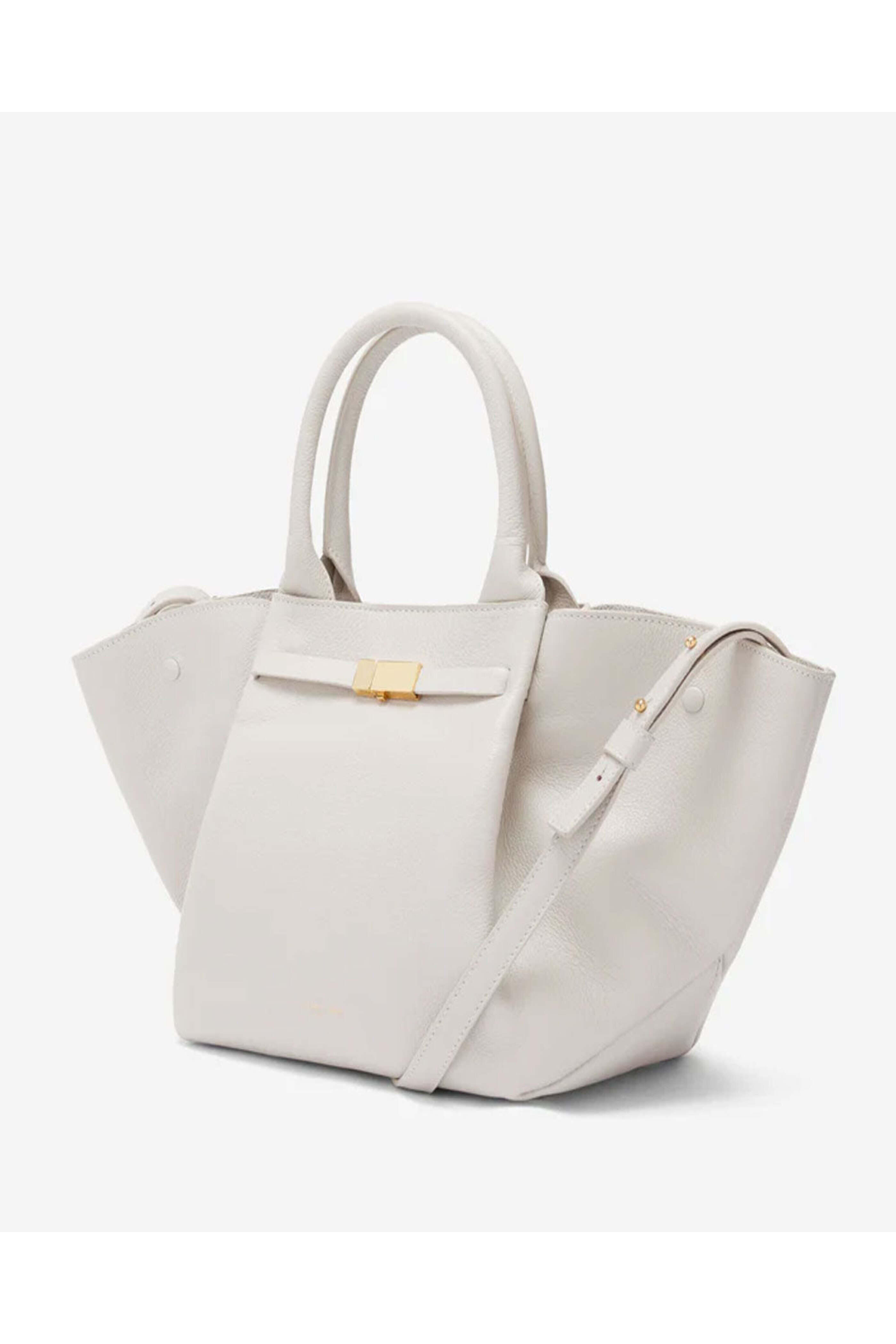 Demellier - Midi New York Bag in Off White