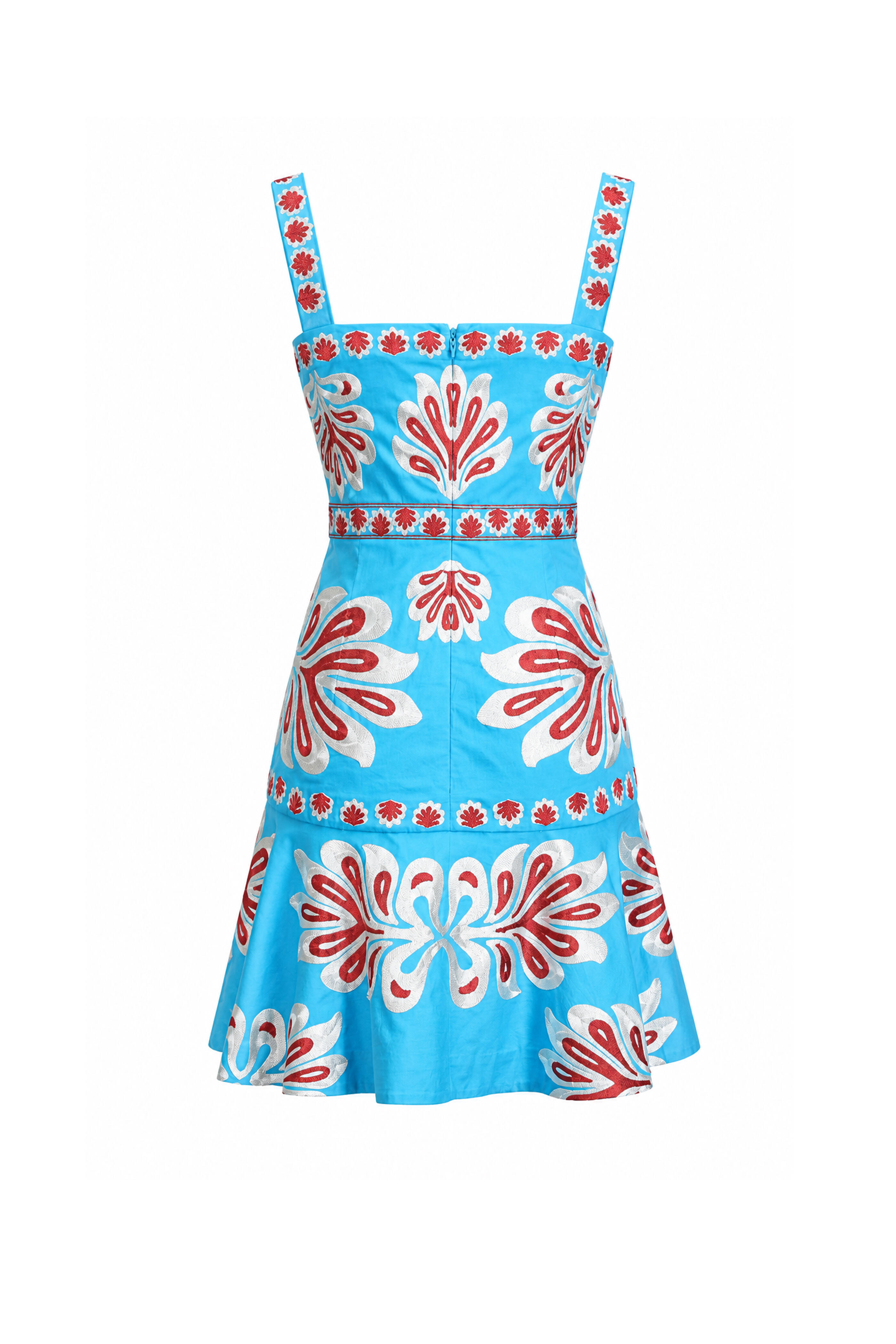Alexis - Saverine Cerulean Bloom Mini Dress