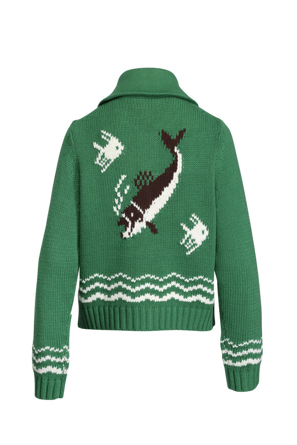 The Great The Green Bass Cardigan - view 2