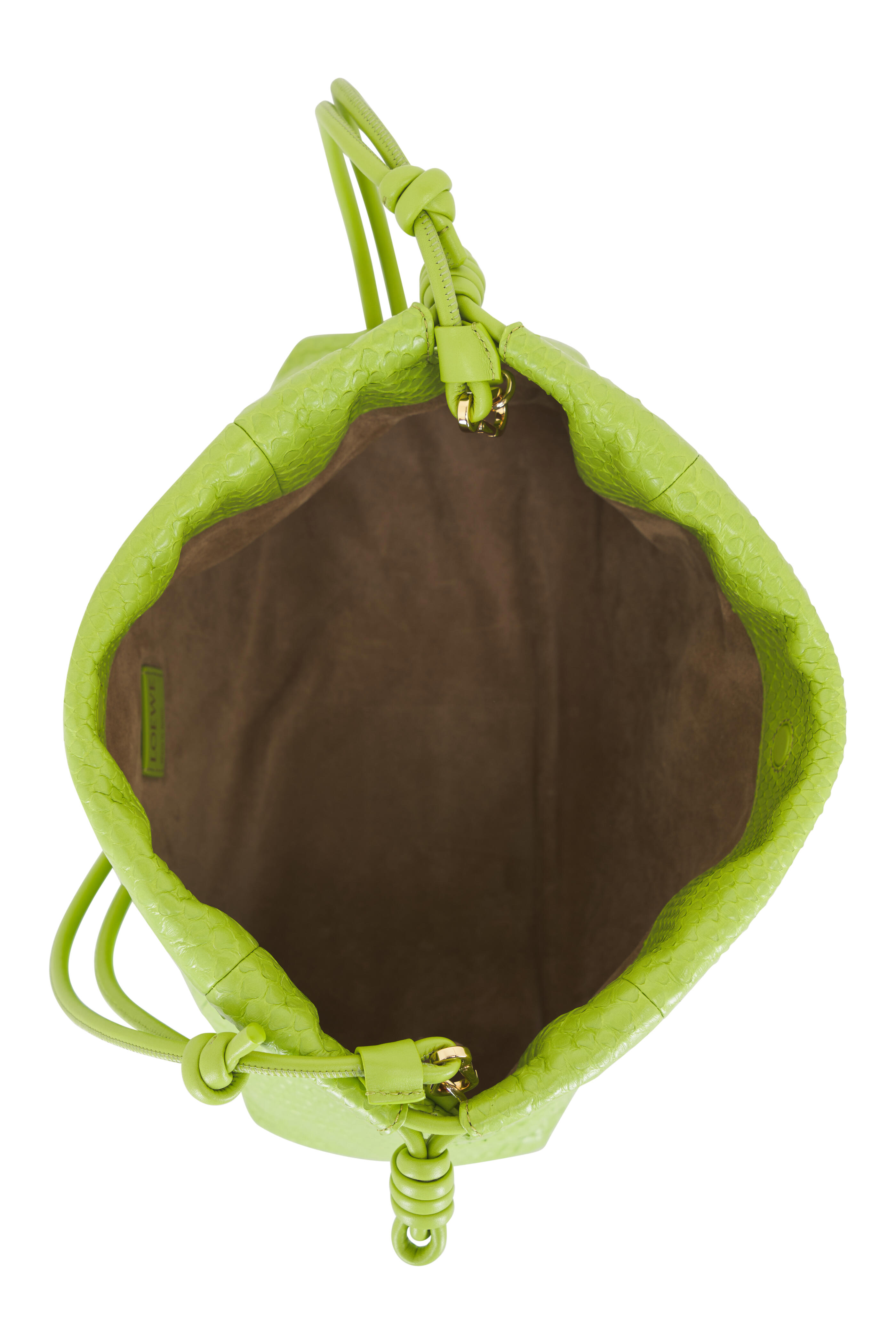 Loewe - Flamenco Green Bean Shoulder Bag
