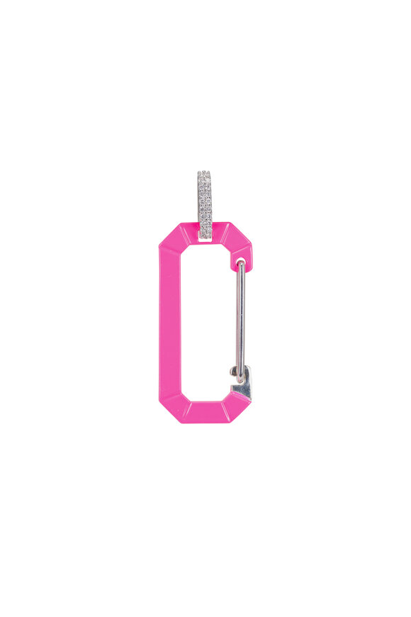 Eera Big Chiara Pink Earring