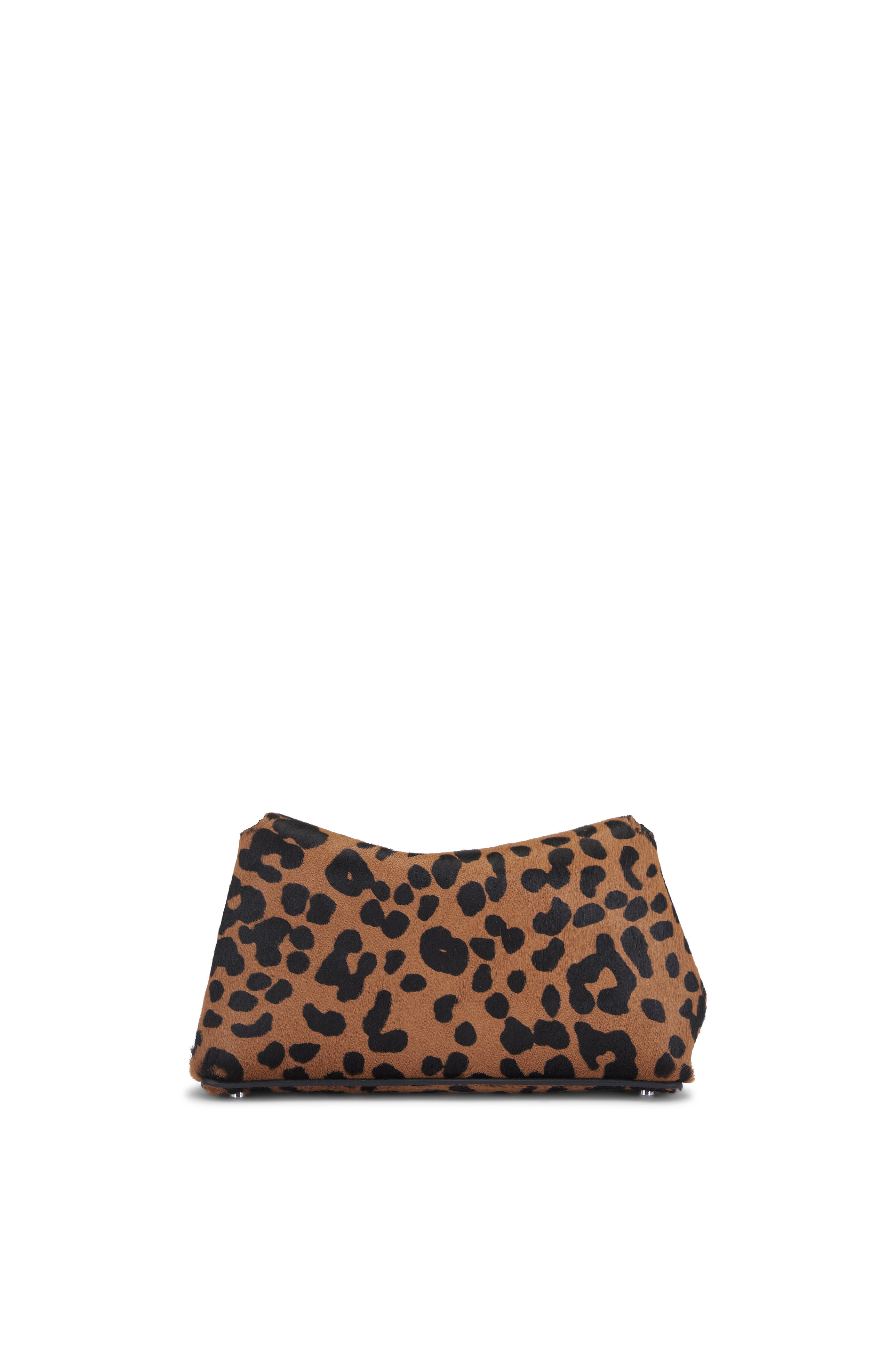 Totême - Mini T-Lock Leopard Naplack Clutch
