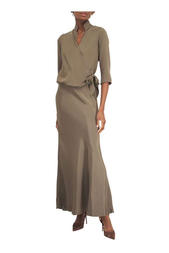 Peter Cohen Fern 4 Ply Silk Blouse Dress - view 2