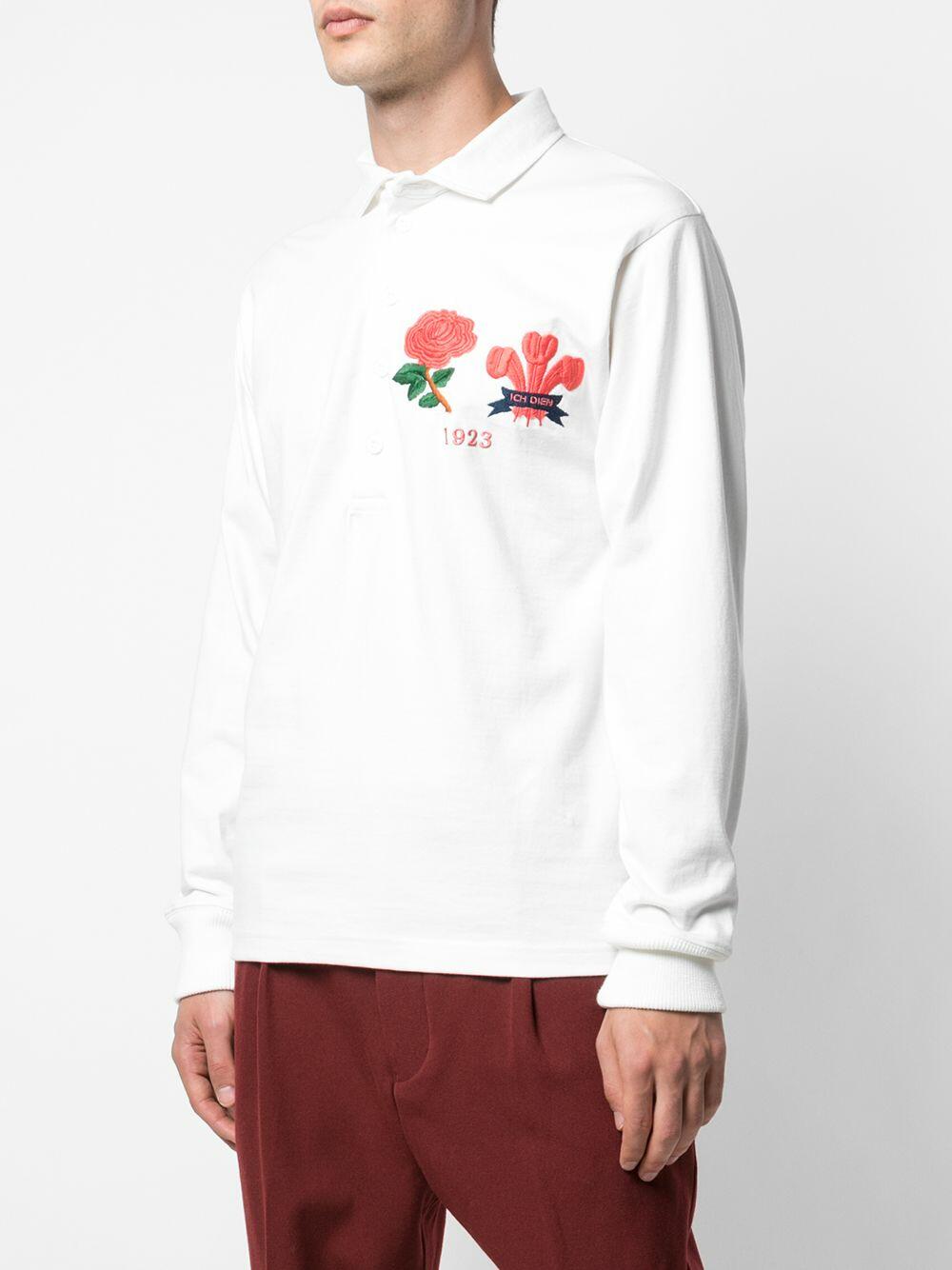 Rowing Blazers ラガーシャツ M 赤/白（ROWING BLAZERS “SS19