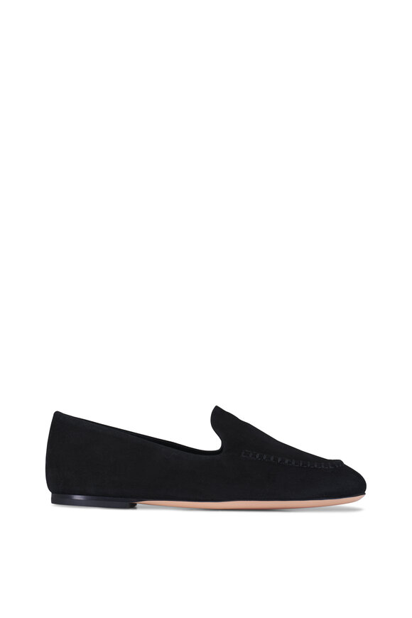 AGL Amelia Black Velour Loafer - view 2