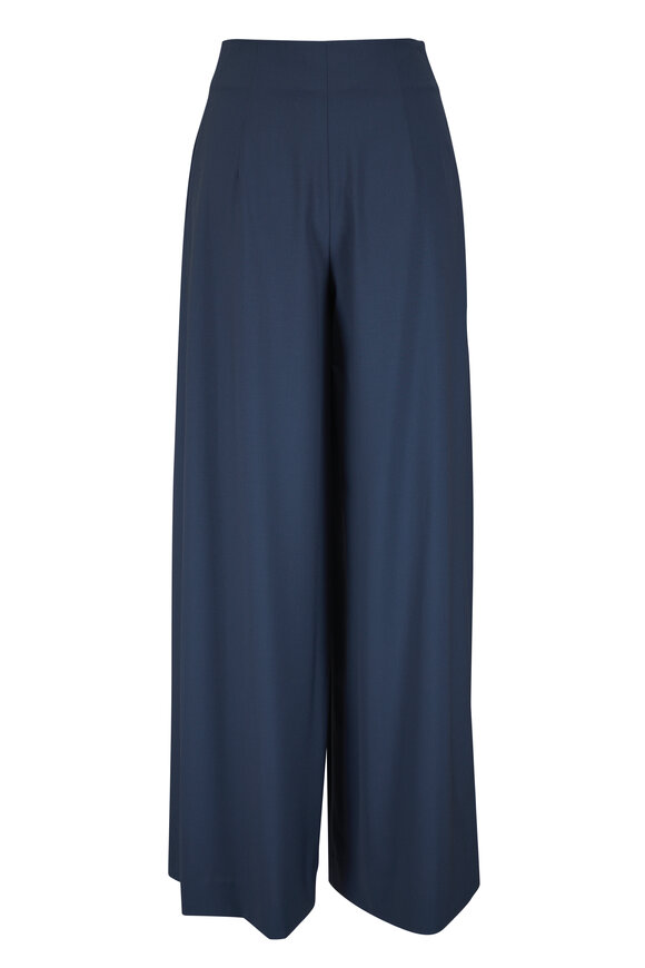 TWP Drew Blueberry Stretch Wool Pant - view 3