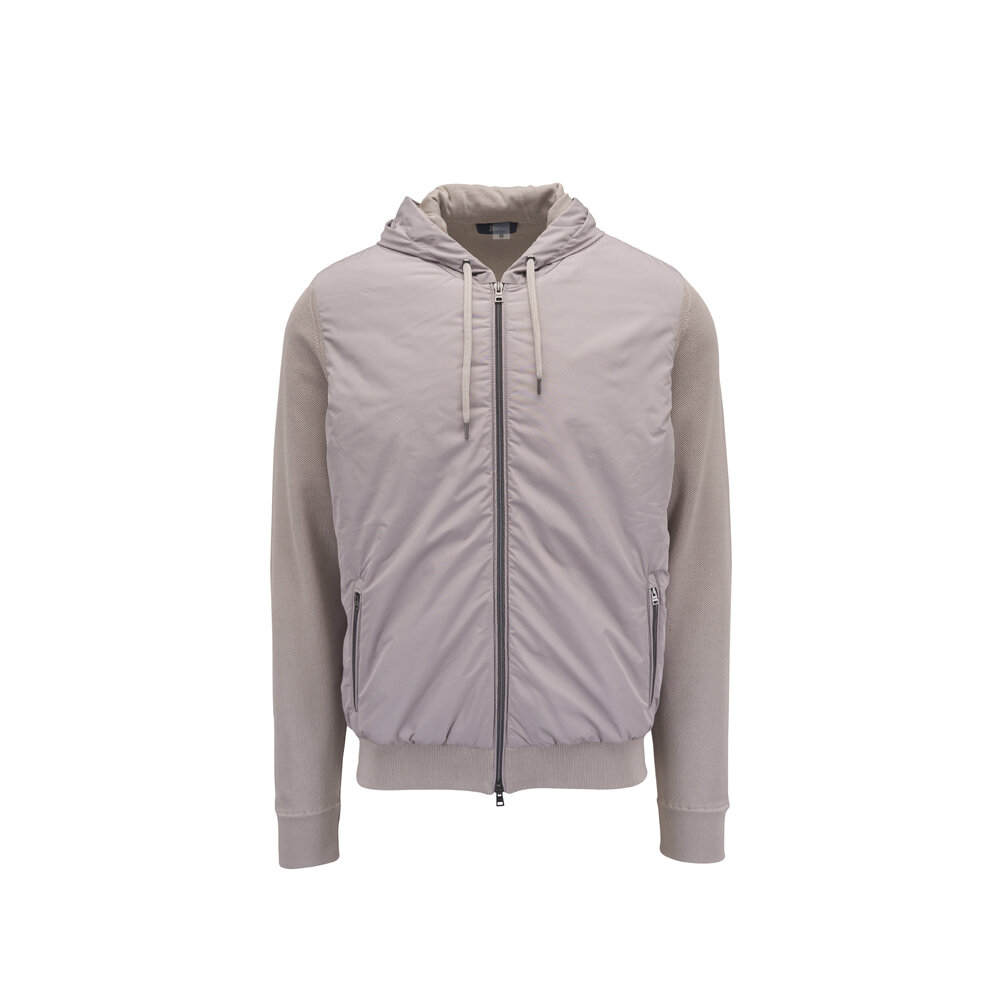 【送料&関税込】Herno Jacket With Zip And Snap Closure Herno Zip-up field jacket Herno