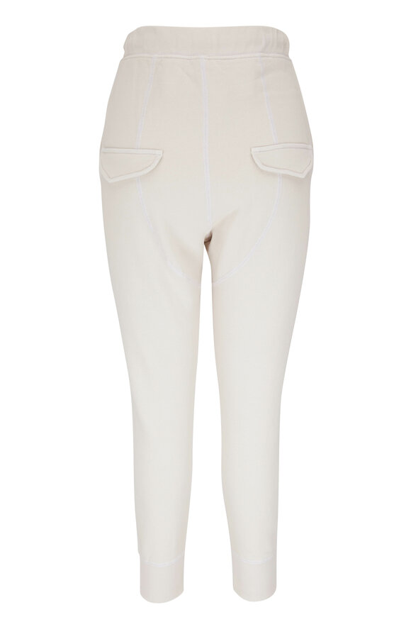 Nili Lotan Nolan Chalk Drawstring Jogger - view 4