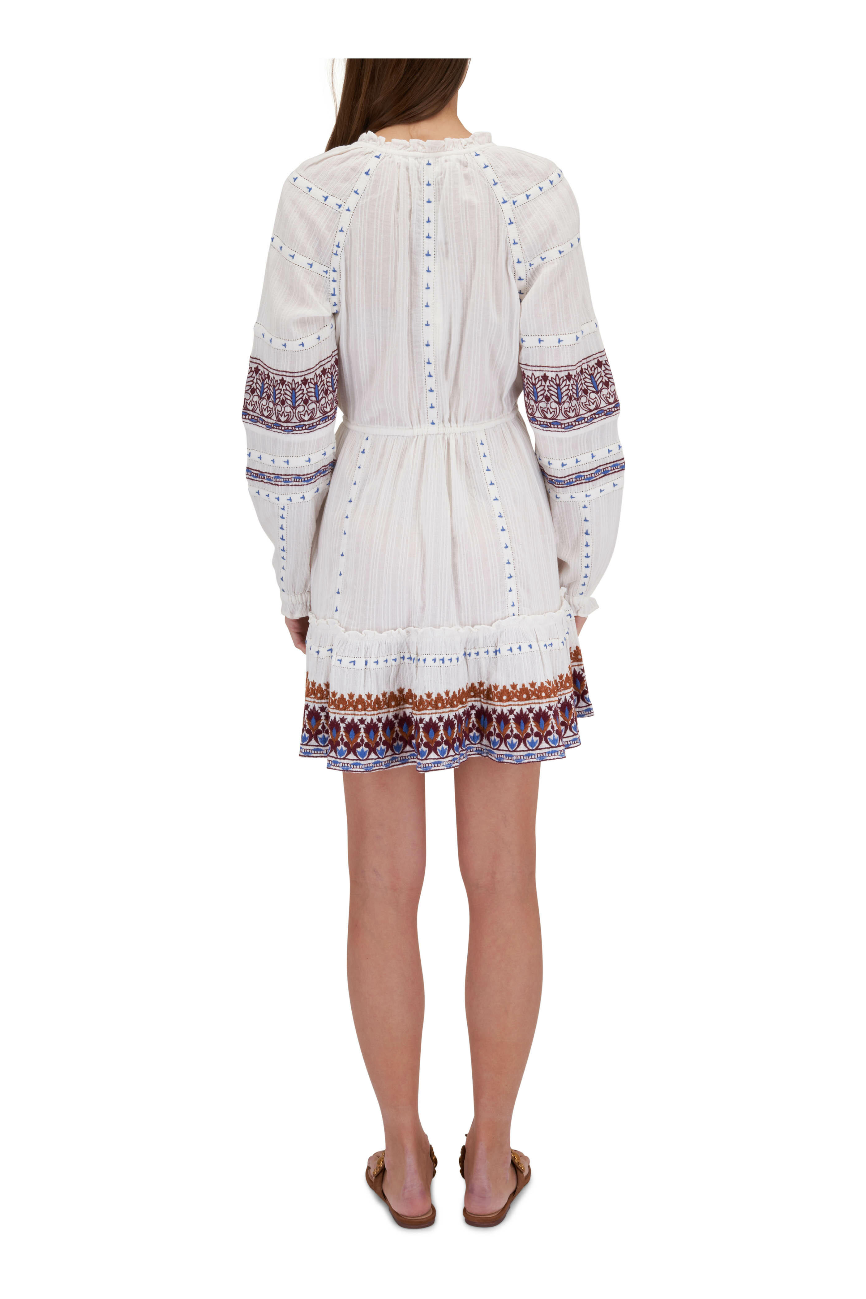 Veronica Beard - Danica Off-White Multi Tunic Dress