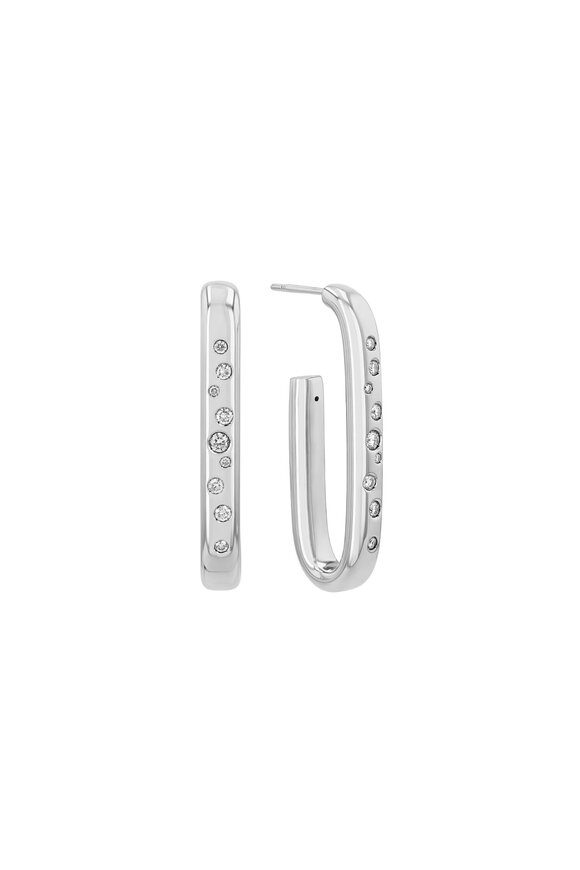 Pesavento Elegance Chunky Sprinkle Oval Earrings - view 2