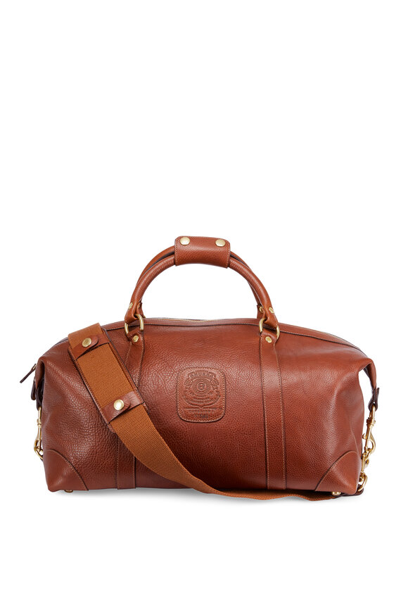 Ghurka - Cavalier Vintage Chestnut Leather Duffle Bag