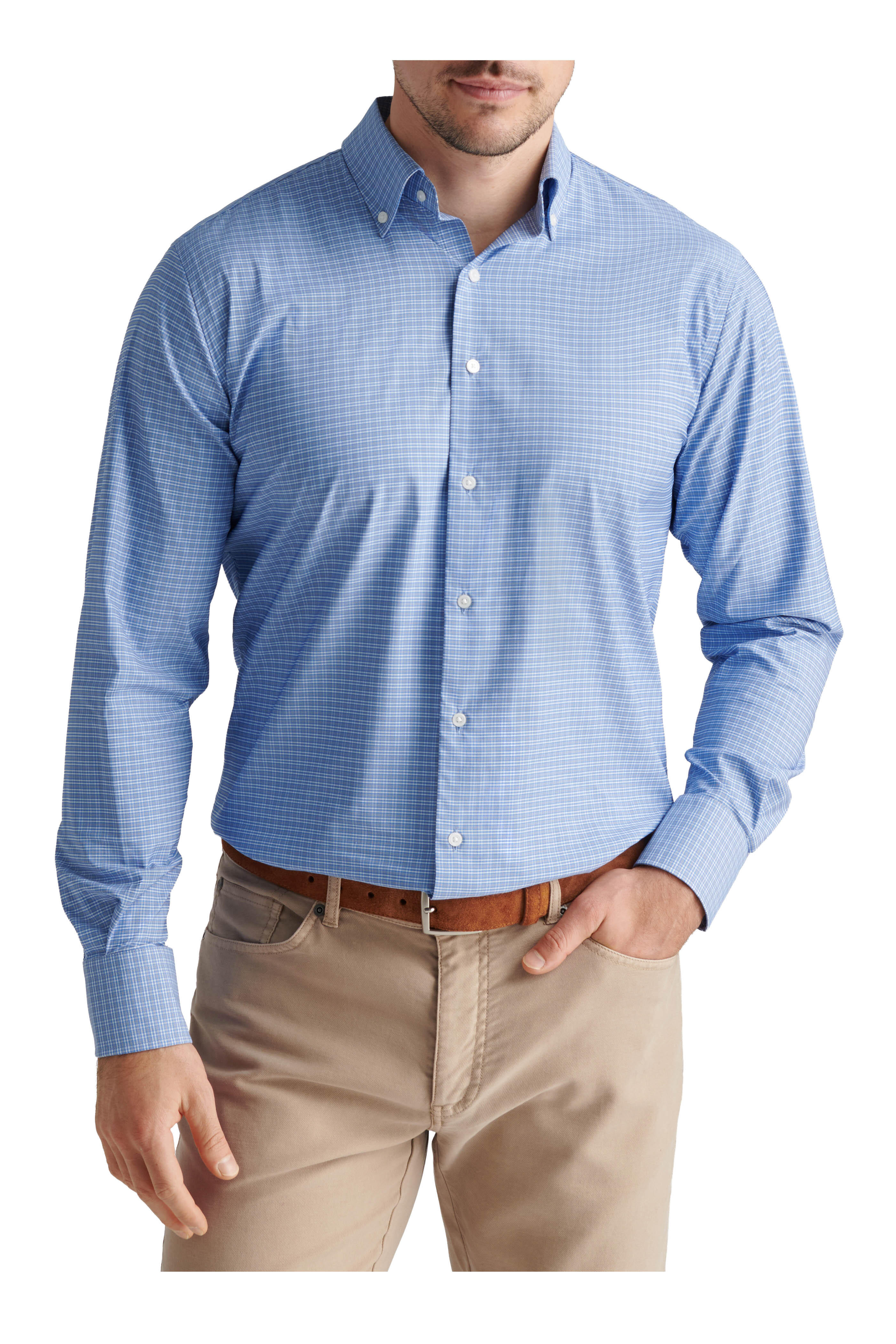 Peter Millar - Petaluma Evening Tide Check Sport Shirt