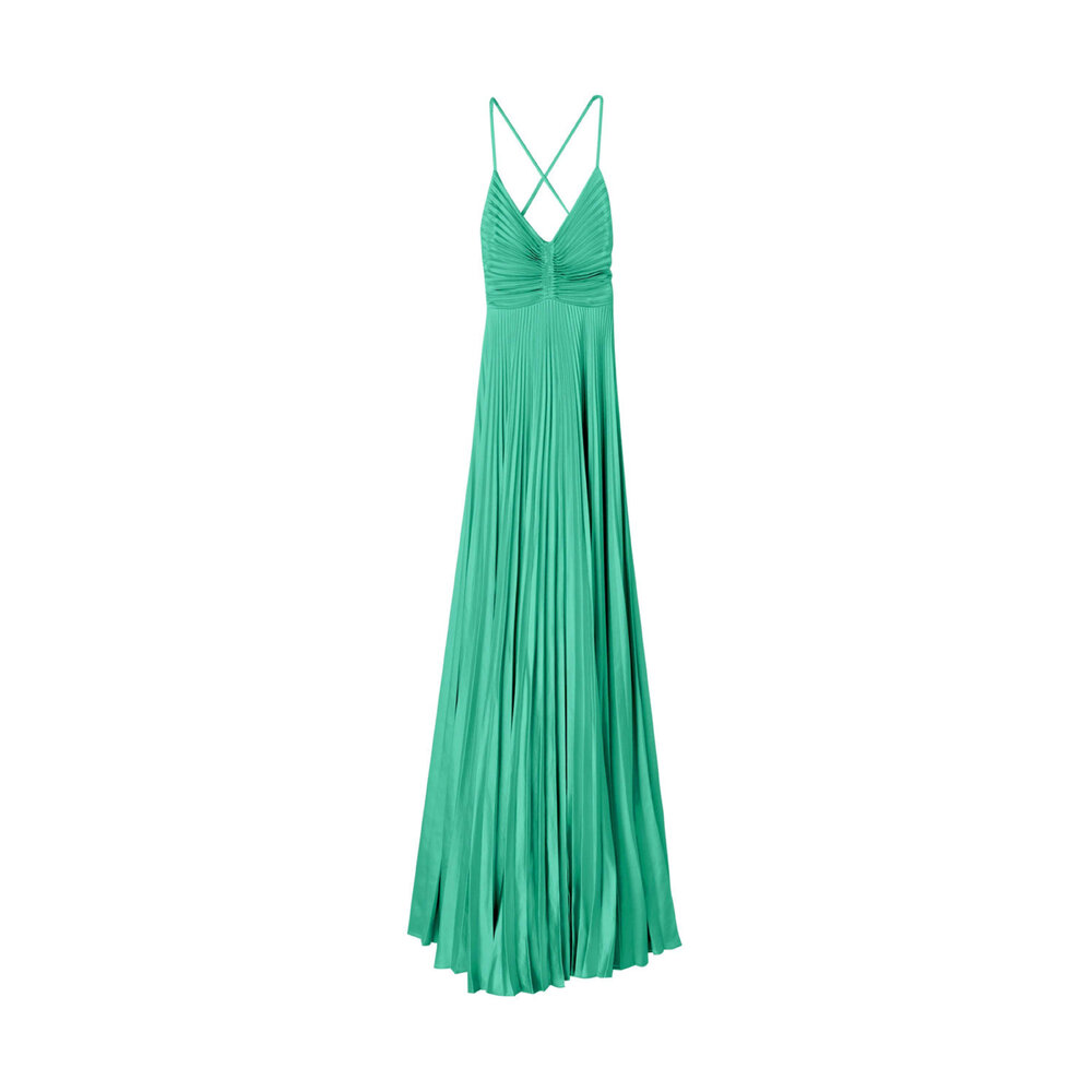 alc women's aries pleated dress ALC Aries pleated maxi dress