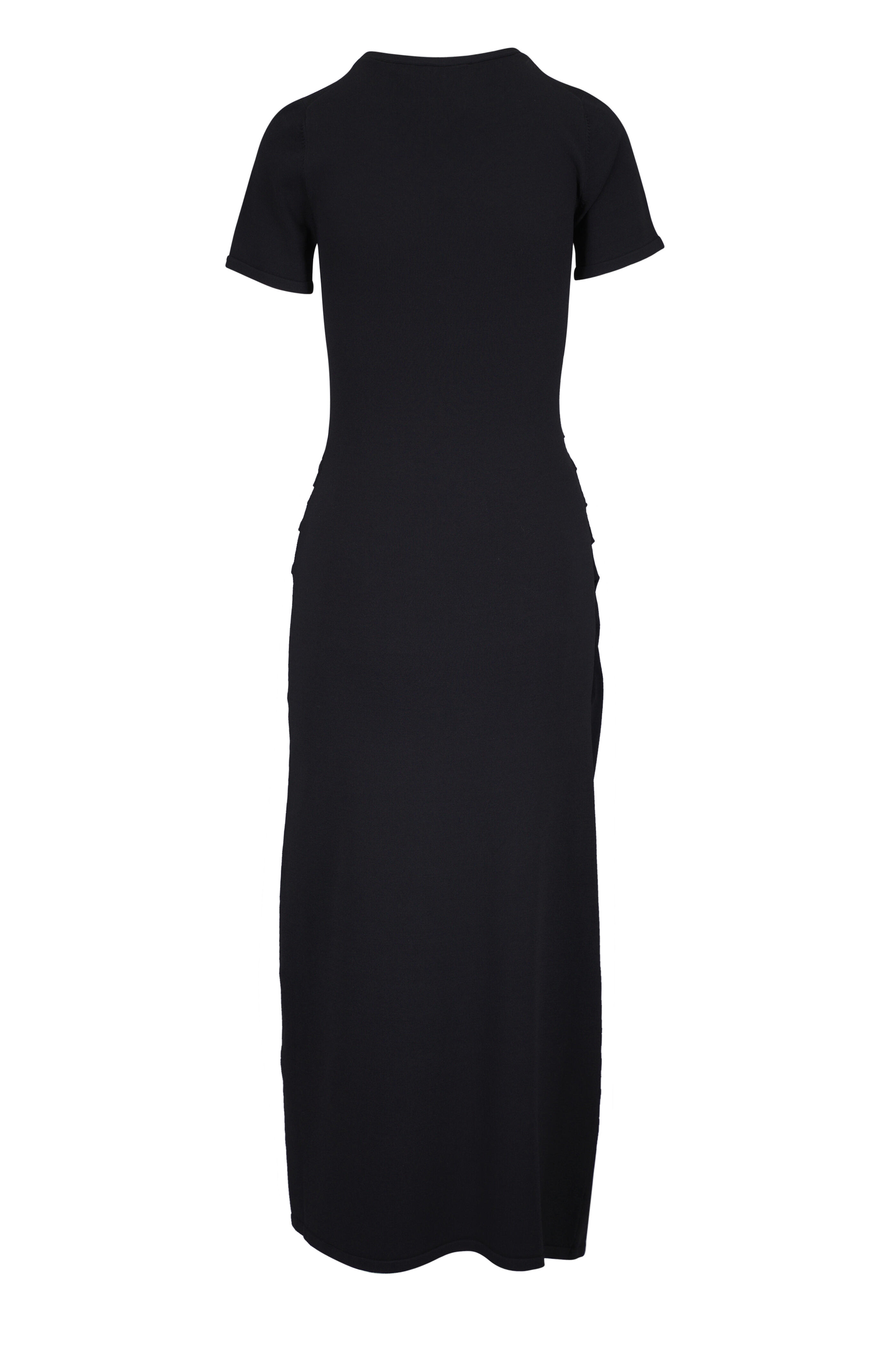 Simkhai - Soren Black Knit Midi Dress