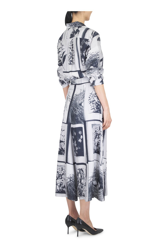 Libertine 'NEST' Black & Gray Multi Tulip Skirt - view 3