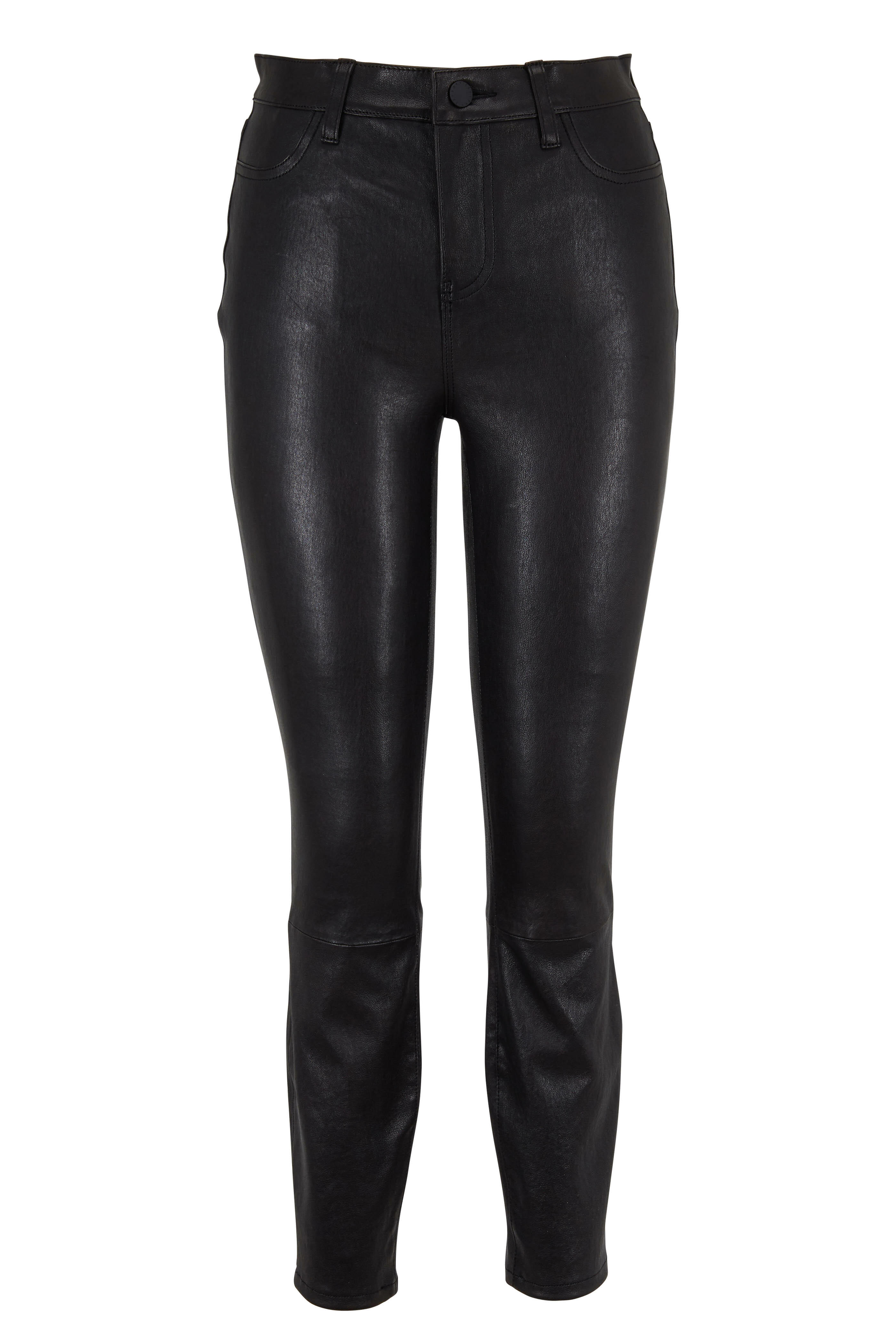 L'Agence - Adelaide Black Noir Leather Pant