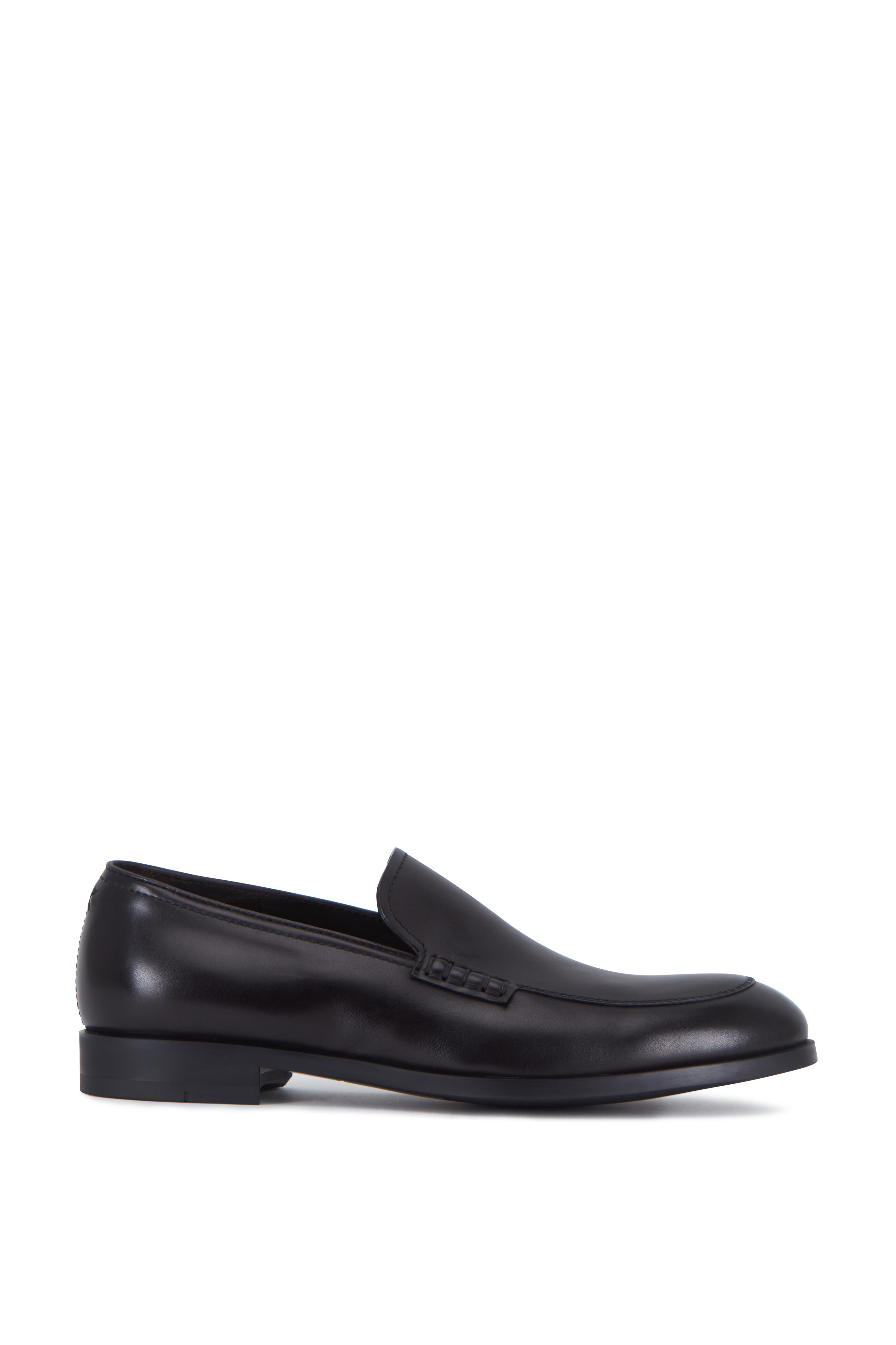 Zegna - Siena Flex Black Leather Loafer