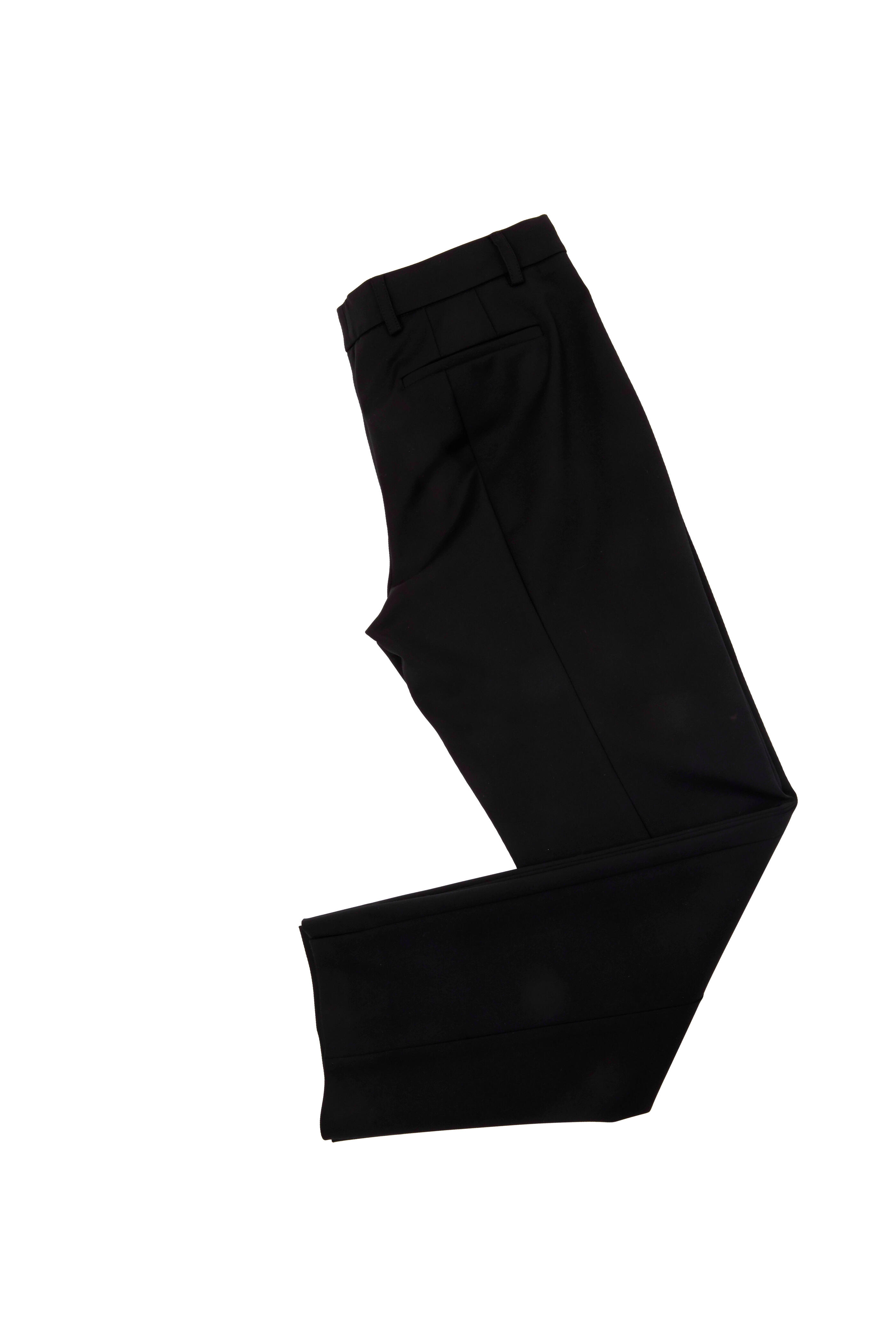 Nili Lotan - Corette Black Wool Pant