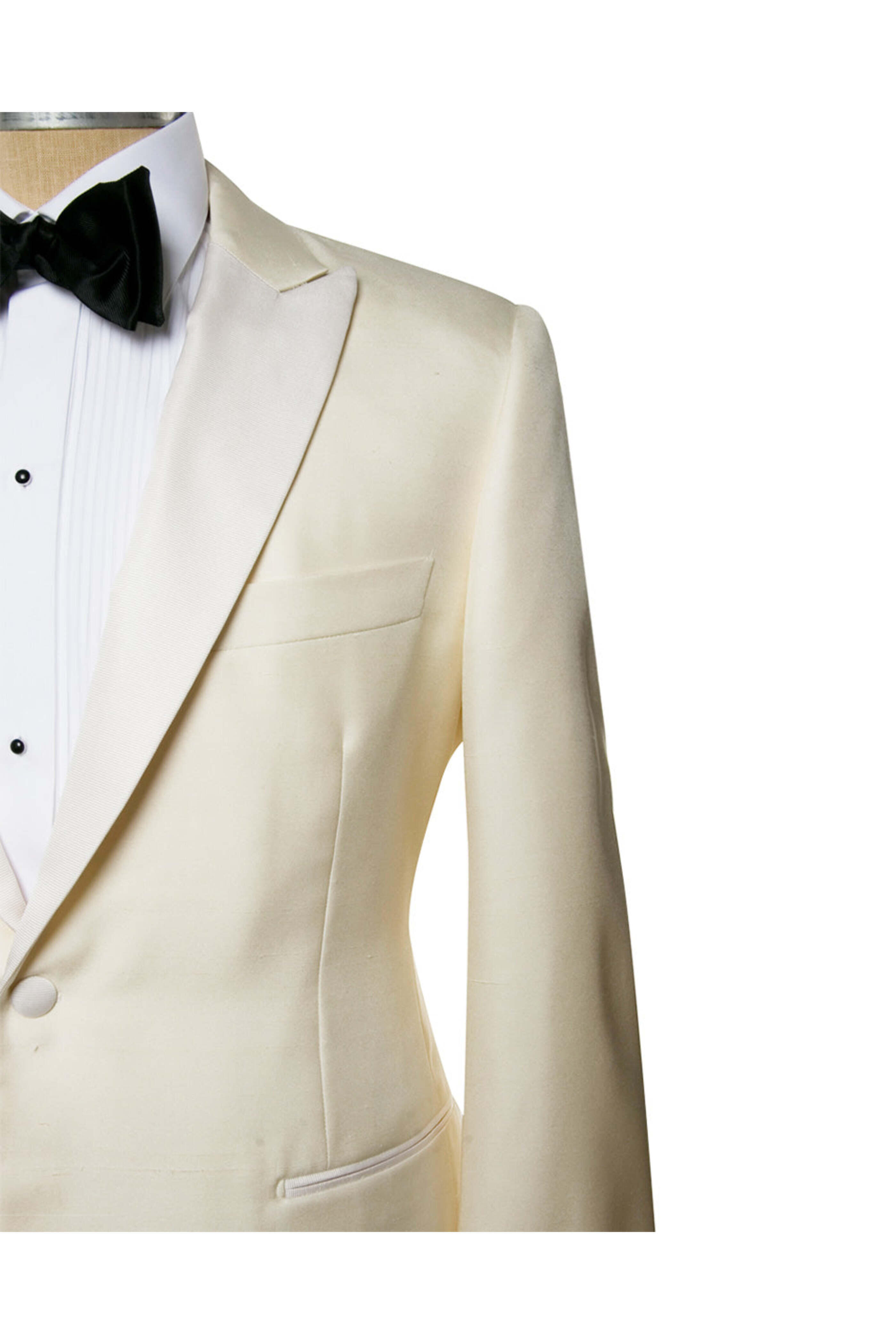 Belvest - Ivory Silk Dinner Jacket