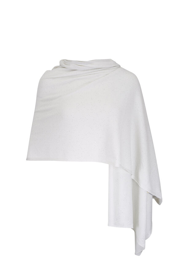 Kinross Ivory Sequin Wrap