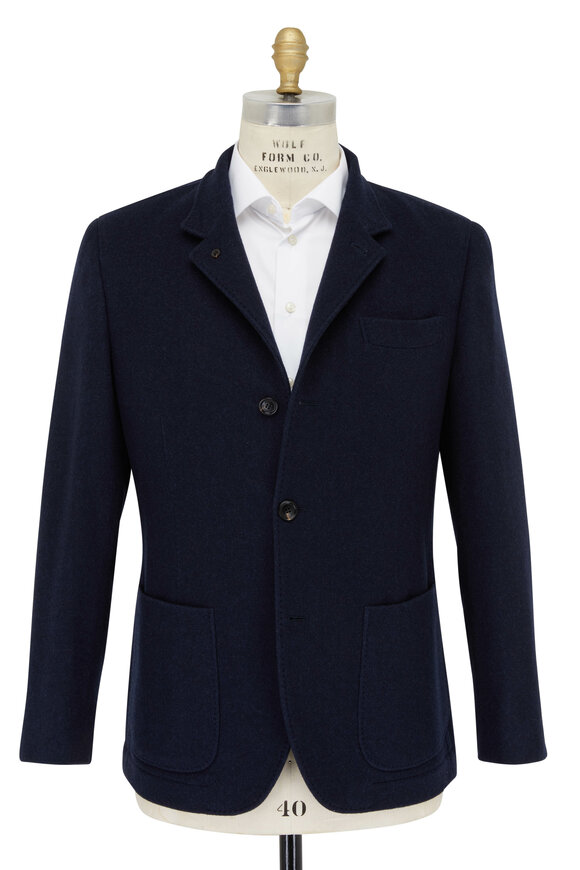 Brunello Cucinelli - Cobalt Cashmere Coat