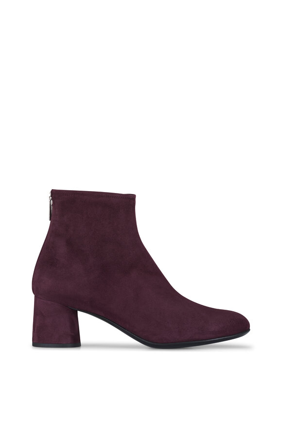AGL Olga Red Suede Ankle Boot, 50mm - view 2