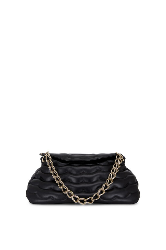 Chloé - Juana Black Medium Quilted Leather Chain Bag