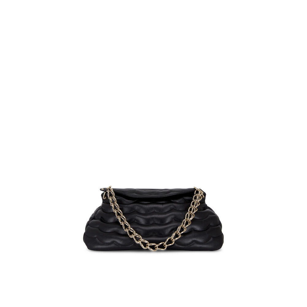 【Chloe】CLUTCH WITALYH CHAIN, HOT SAND, SINGLE S◆CH25UP559 Chloé Iconic Flap Wallet with Chain in Hot Sand - CHLOÉ
