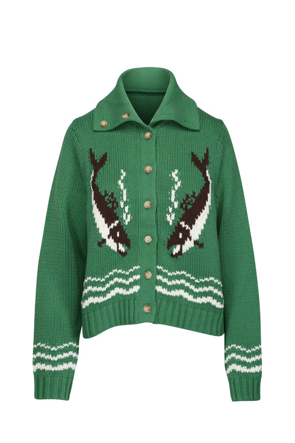 The Great The Green Bass Cardigan - view 1