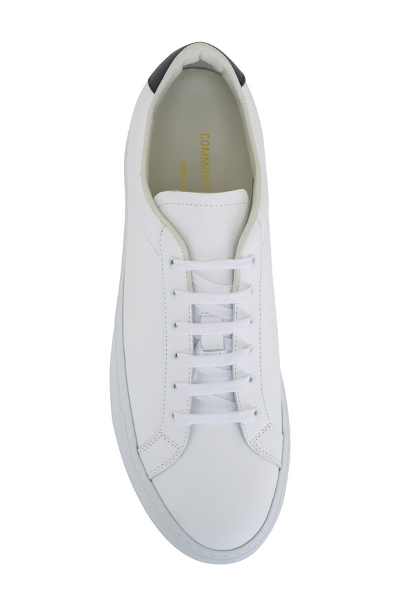 Common Projects - Retro Classic White Leather Low Top Sneaker