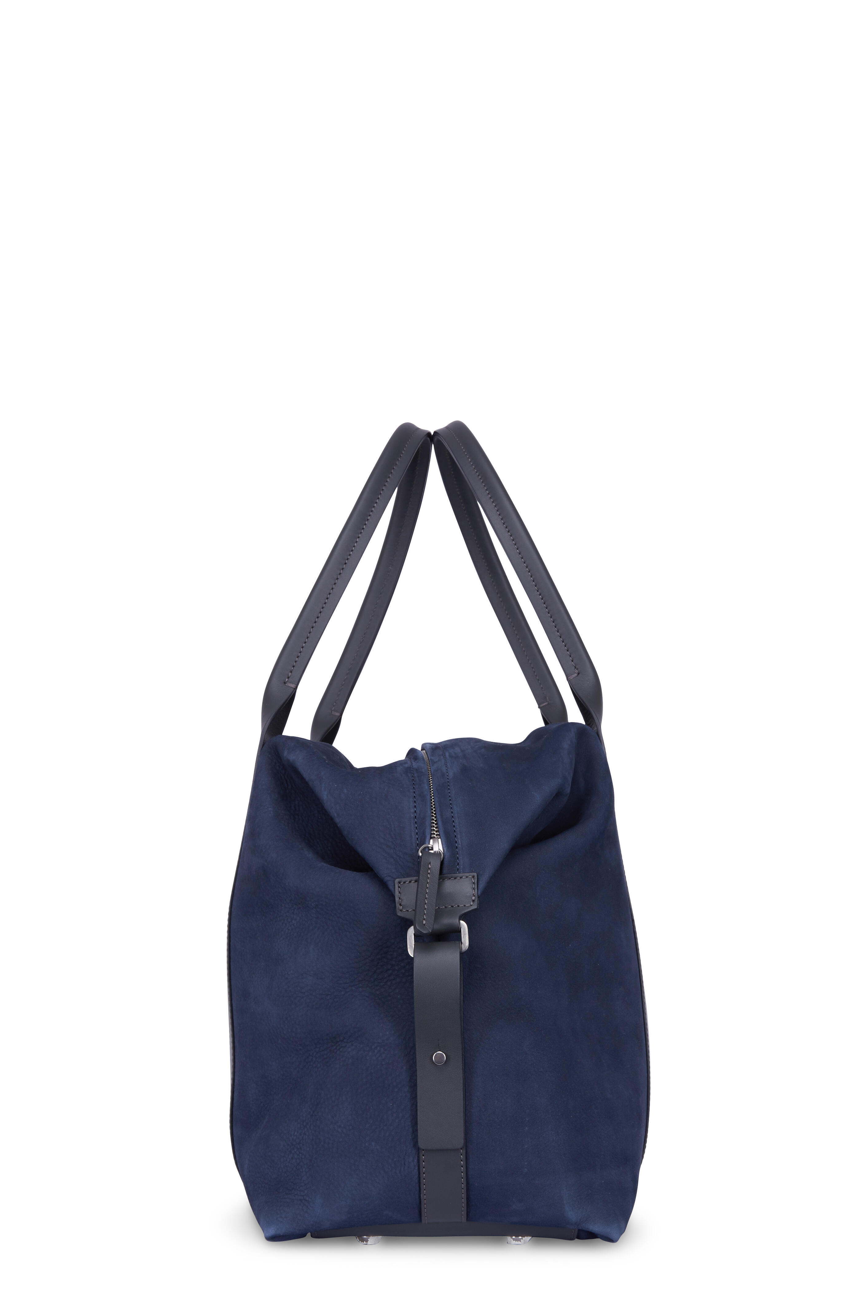 Brunello Cucinelli - Navy Blue Suede Tote