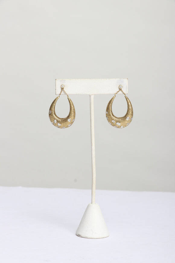 Coomi Eternity Chain Drop Earrings