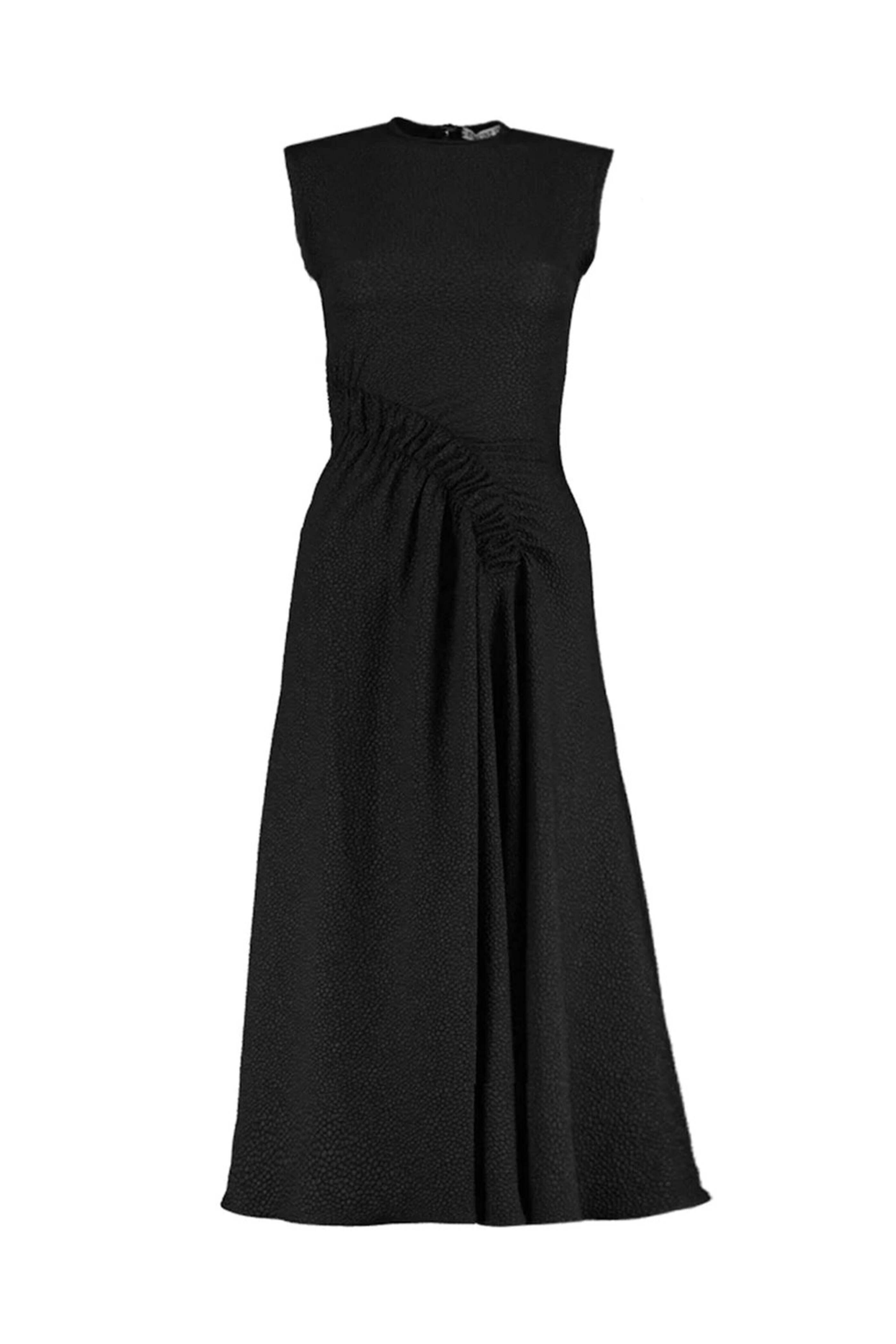 Edeline Lee - Black Bubble Pina Dress