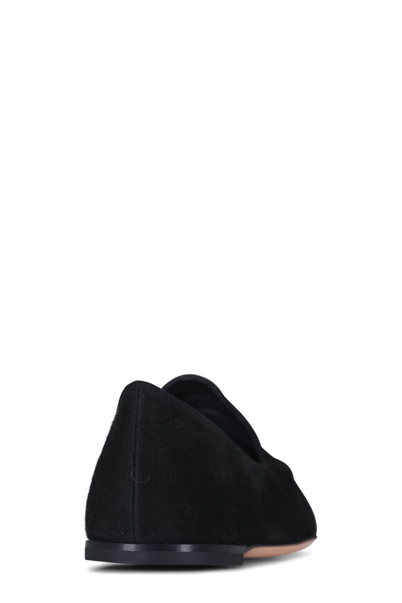 AGL Amelia Black Velour Loafer - view 3