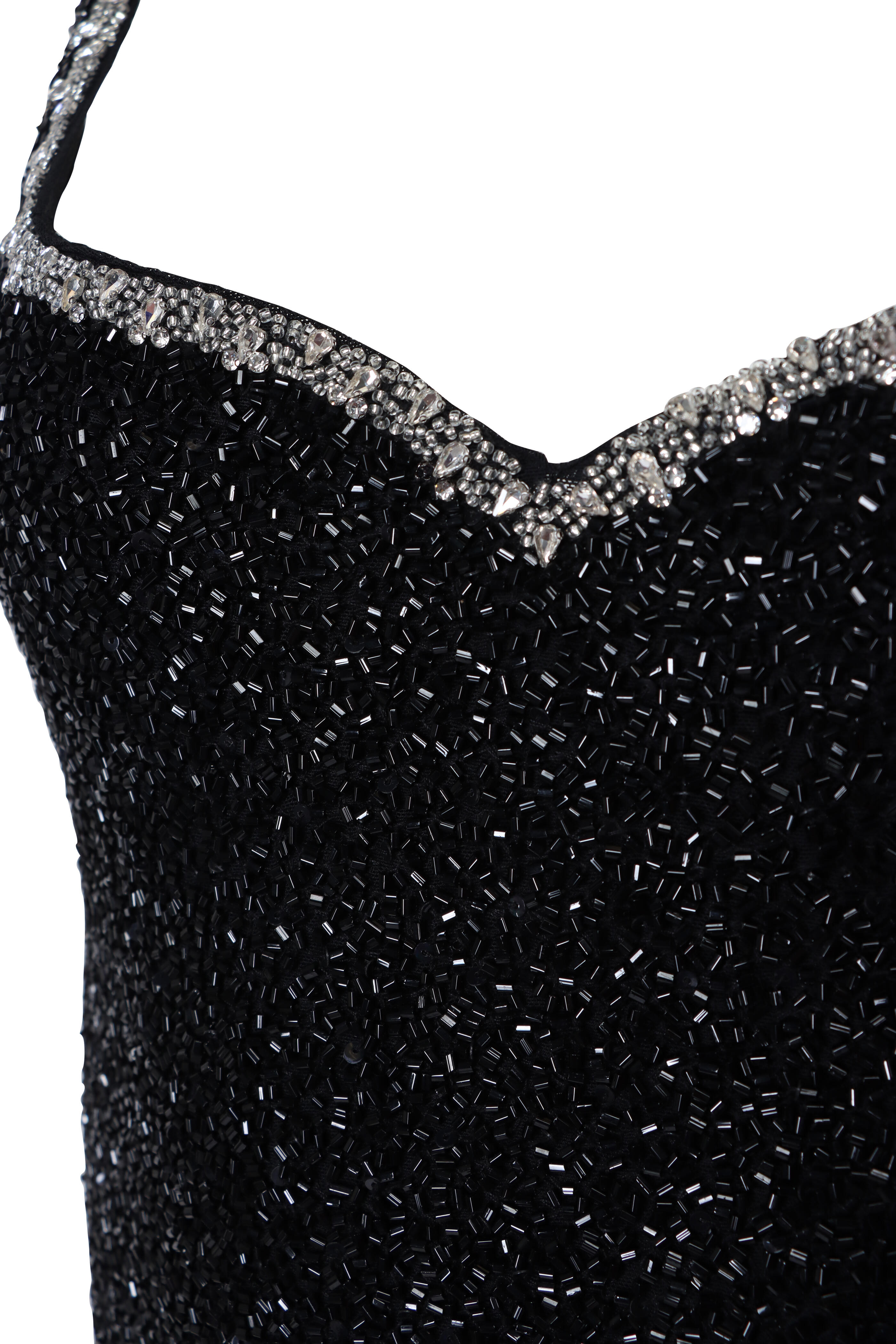 Alice & Olivia - Eve Embellished Sweetheart Dress