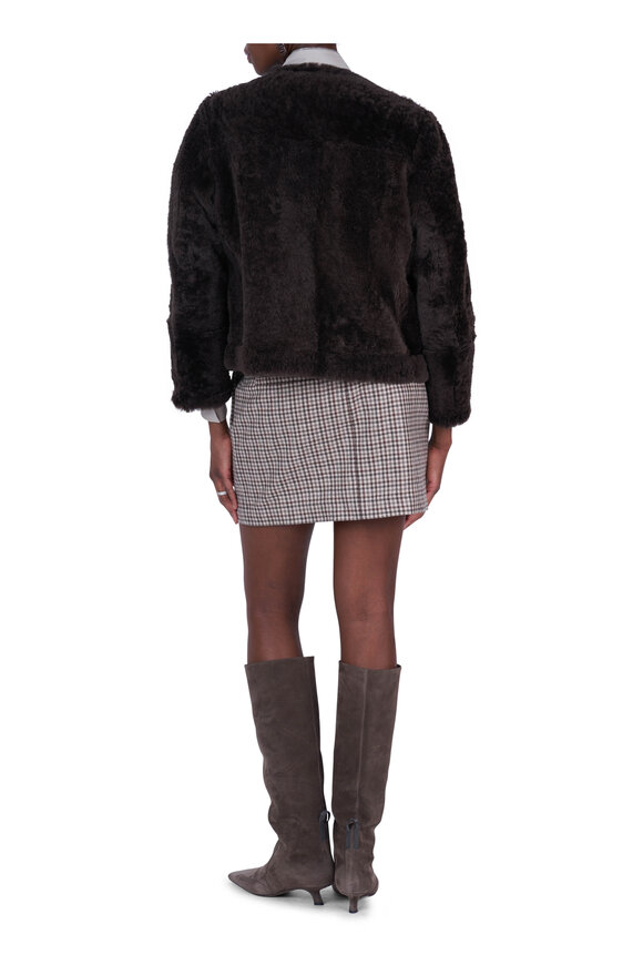 Brunello Cucinelli Multicolor Plaid Flannel Mini Skirt - view 5