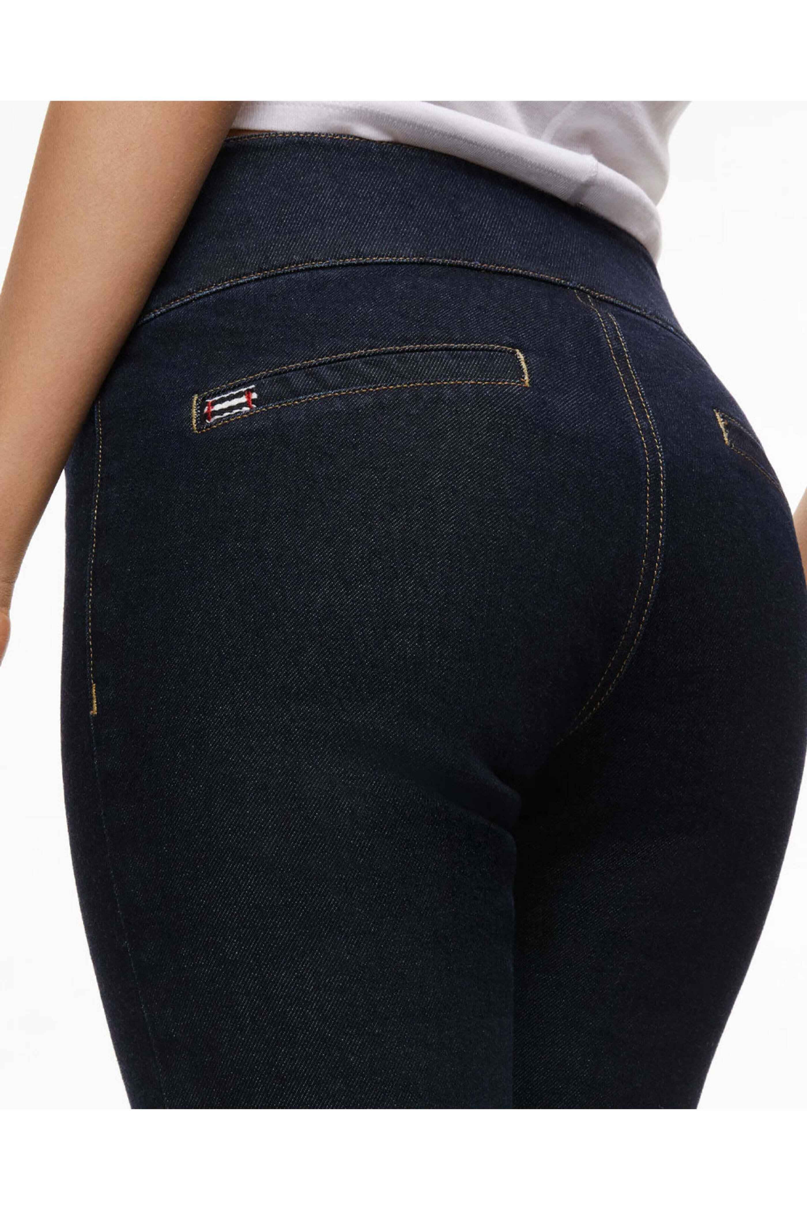 Alice & Olivia - Mid Rise Bootcut Olivia Jean in Dark Rinse