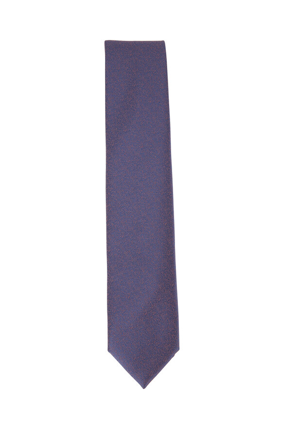 Charvet - Blue & Pink Neat Necktie