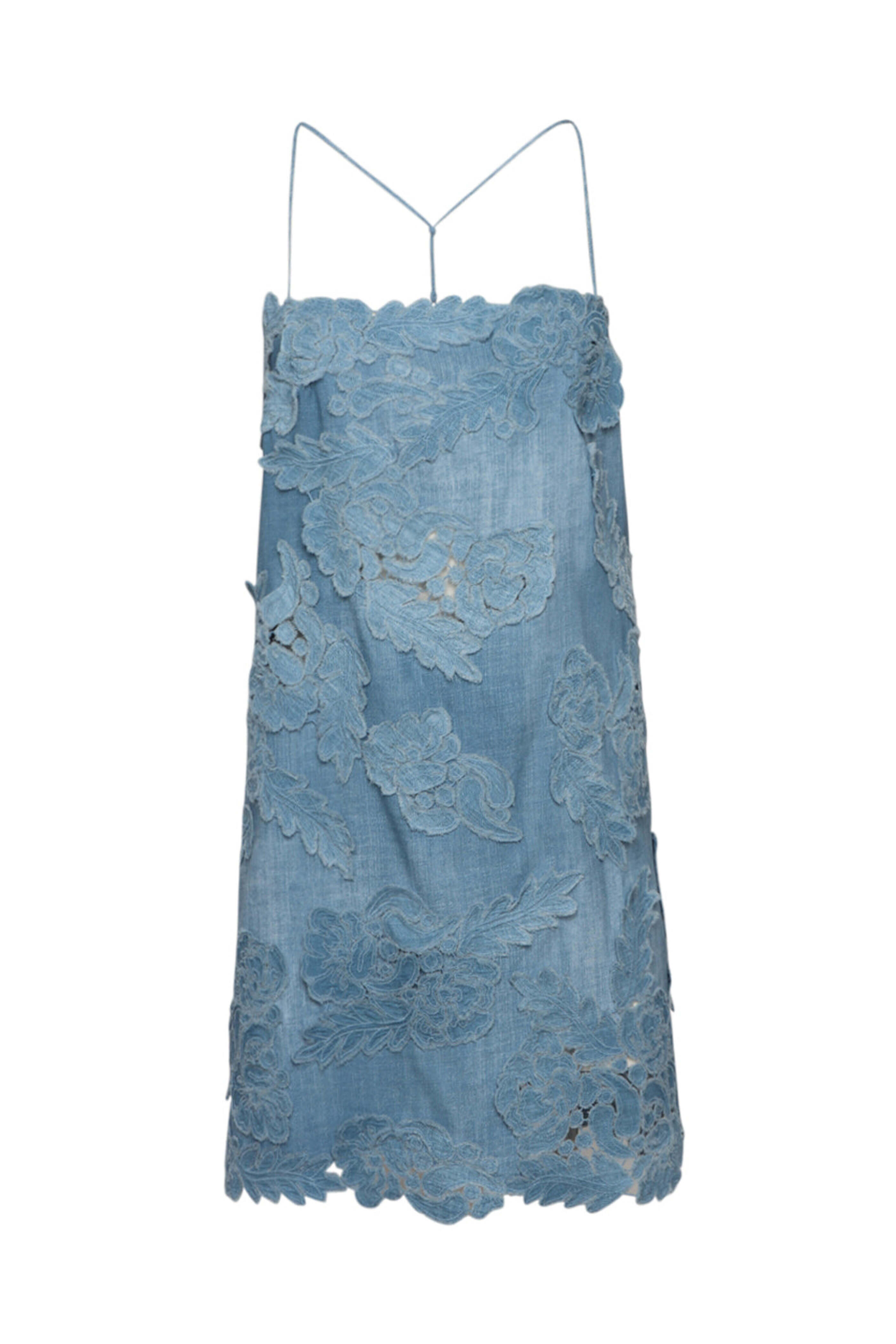 chinese dress ladies Ermanno Scervino pre-owned white lace maxi dress with slip - size S main image 1
