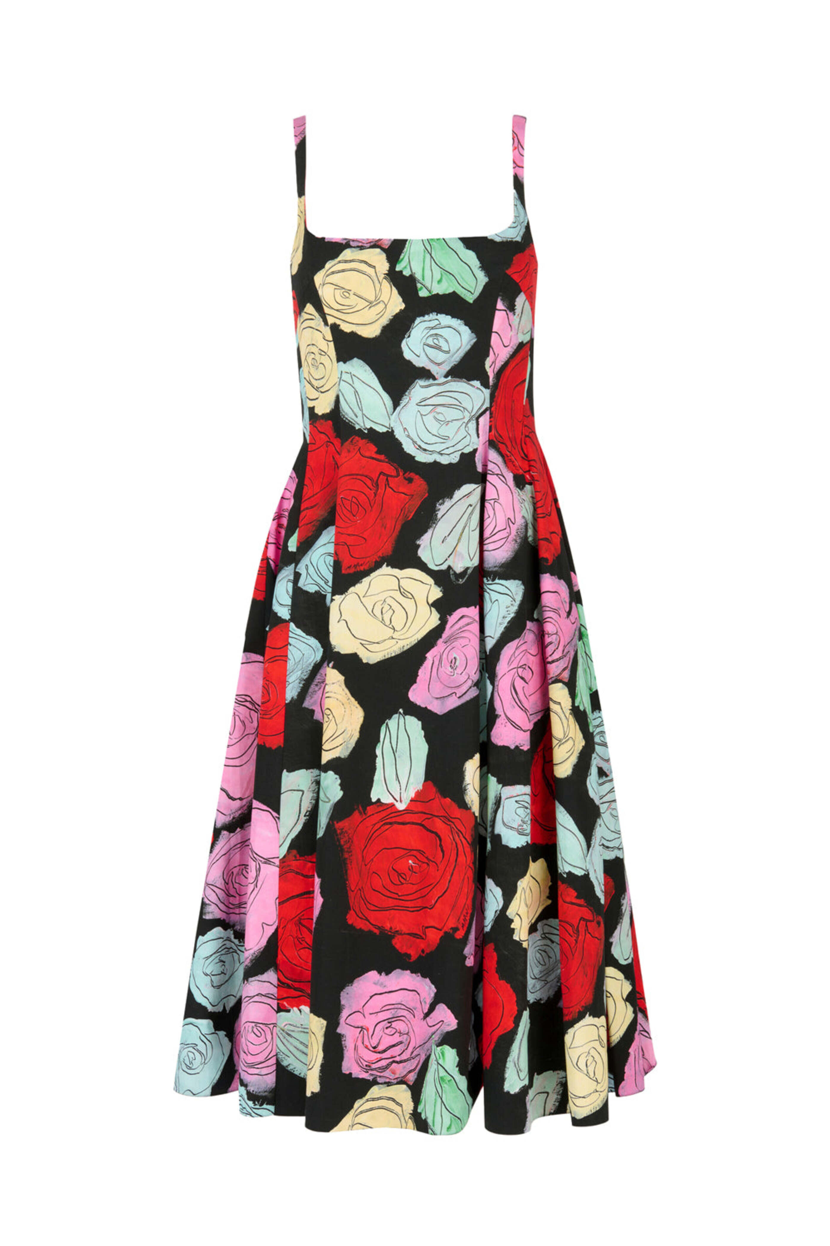 Marni - Black Floral Bustier Midi Dress | Mitchell Stores Marni - Black Floral Bustier Midi Dress | Mitchell Stores