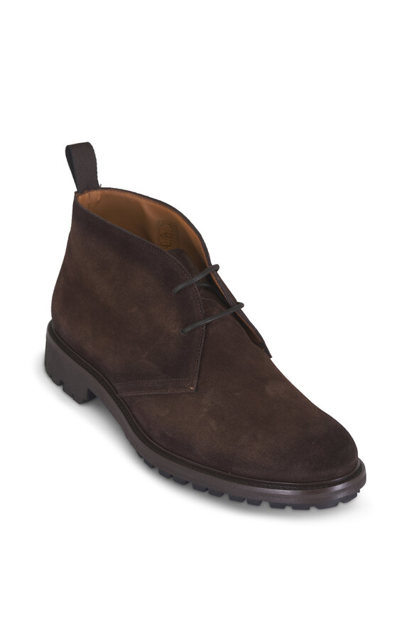 Ron White Hadley Chocolate Suede Boot - view 1