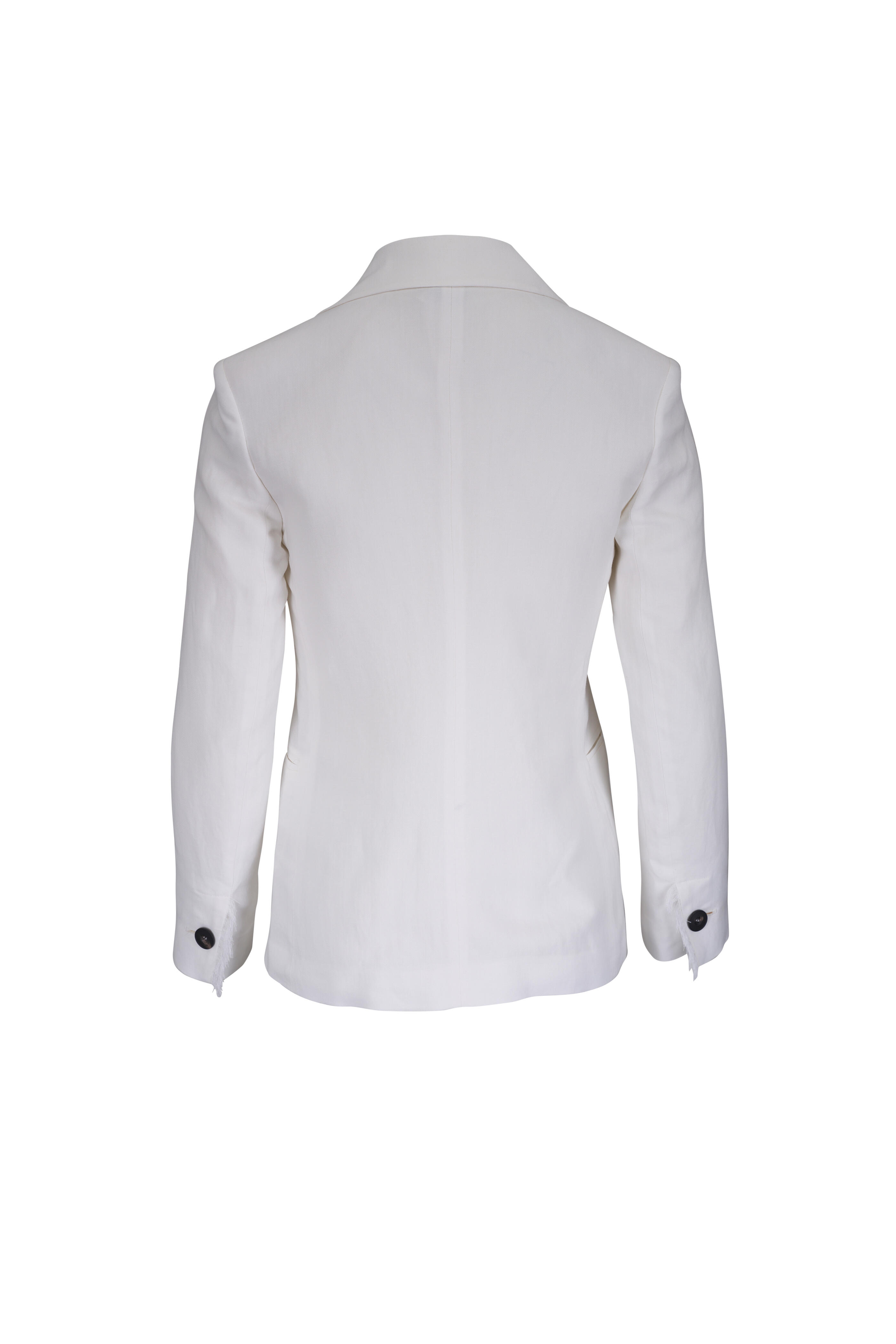 Antonelli - Finnegan White Fringe Trim Jacket
