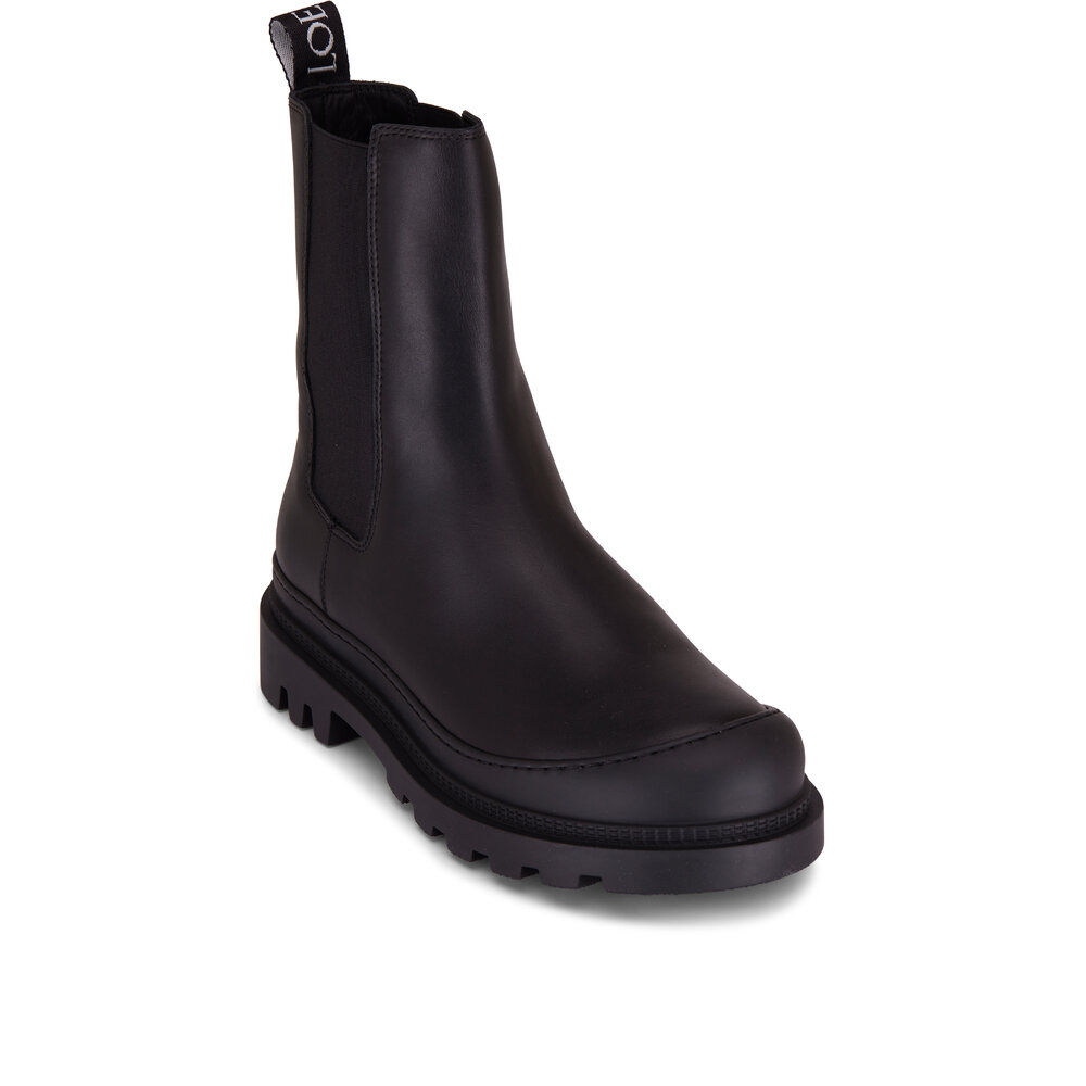 Loewe - Black Double Gore Chelsea Boot | Mitchell Stores