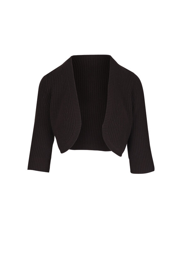 VALENTINOお袖ローズニットXS Valentino - White Butterfly & Rose Embroidered Wool Sweater