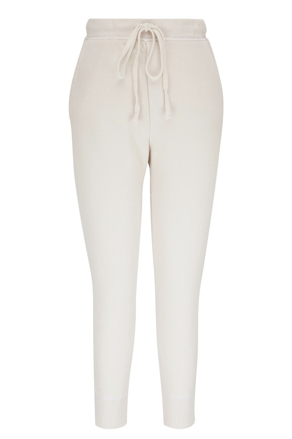 Nili Lotan Nolan Chalk Drawstring Jogger - view 1