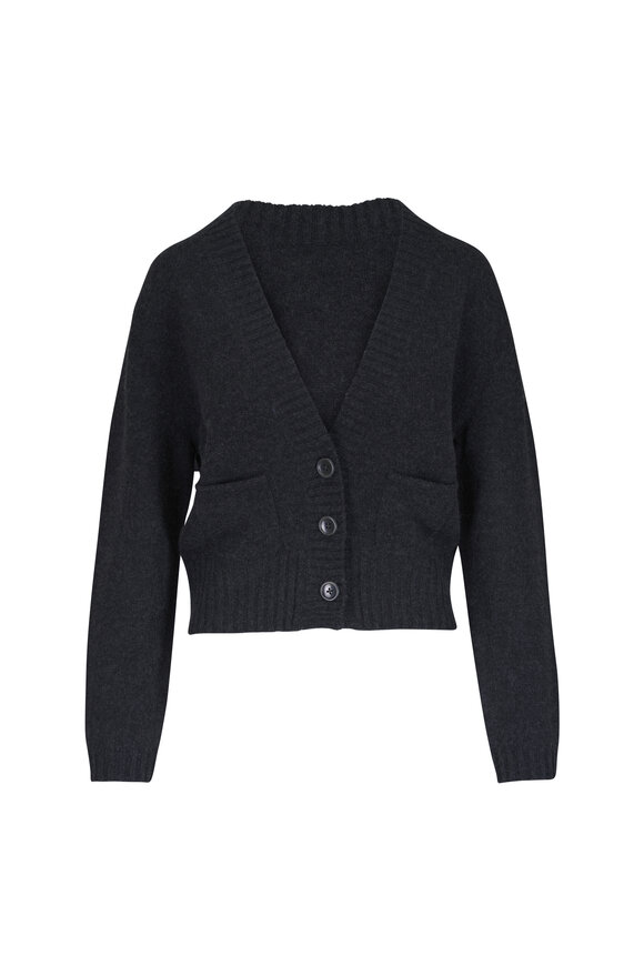 Dorothee Schumacher Foulard Statements Gray Wool & Cashmere Cardigan - view 1